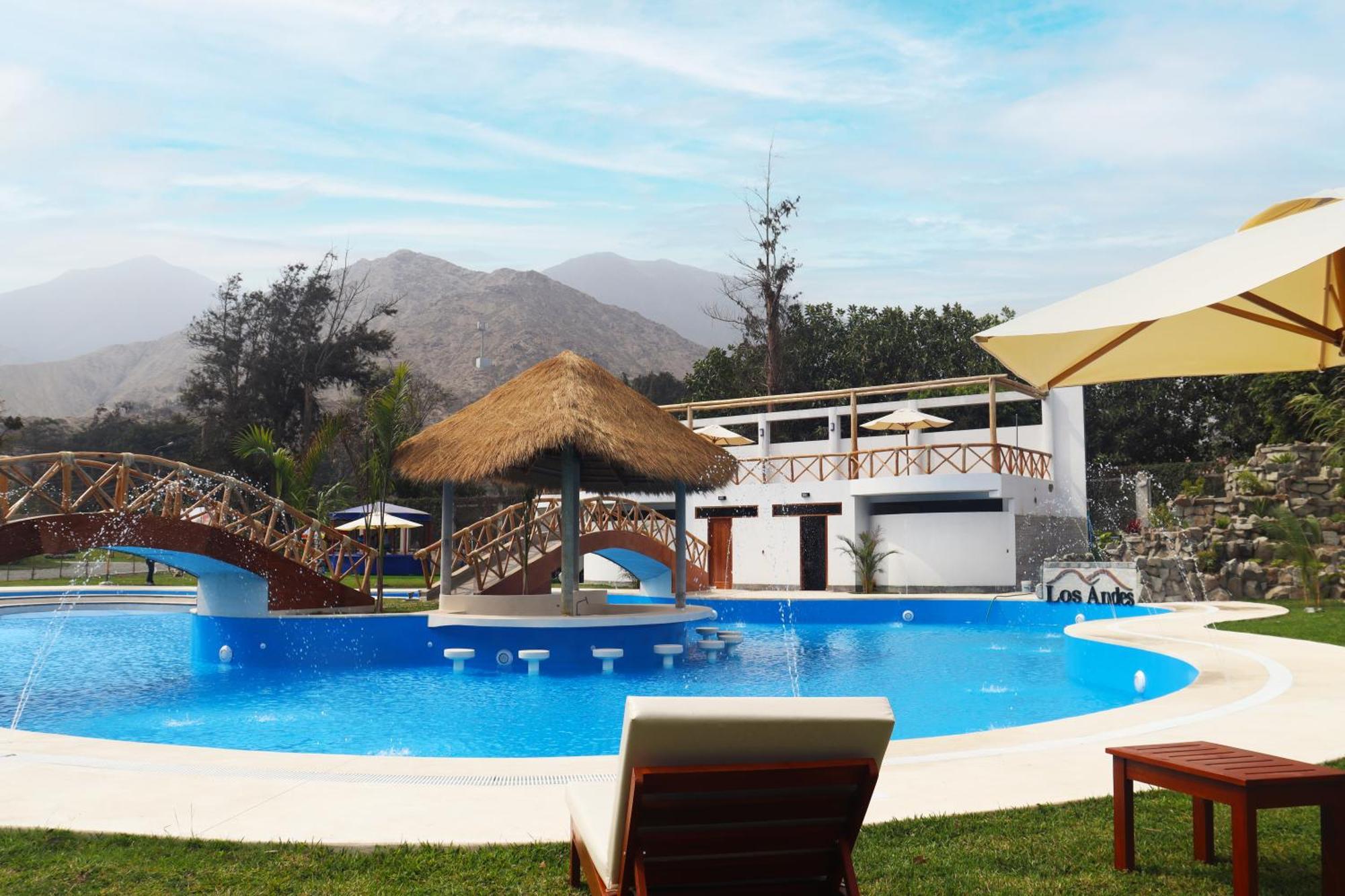 Los Andes - Restaurant & Bungalows Cieneguilla Exterior foto