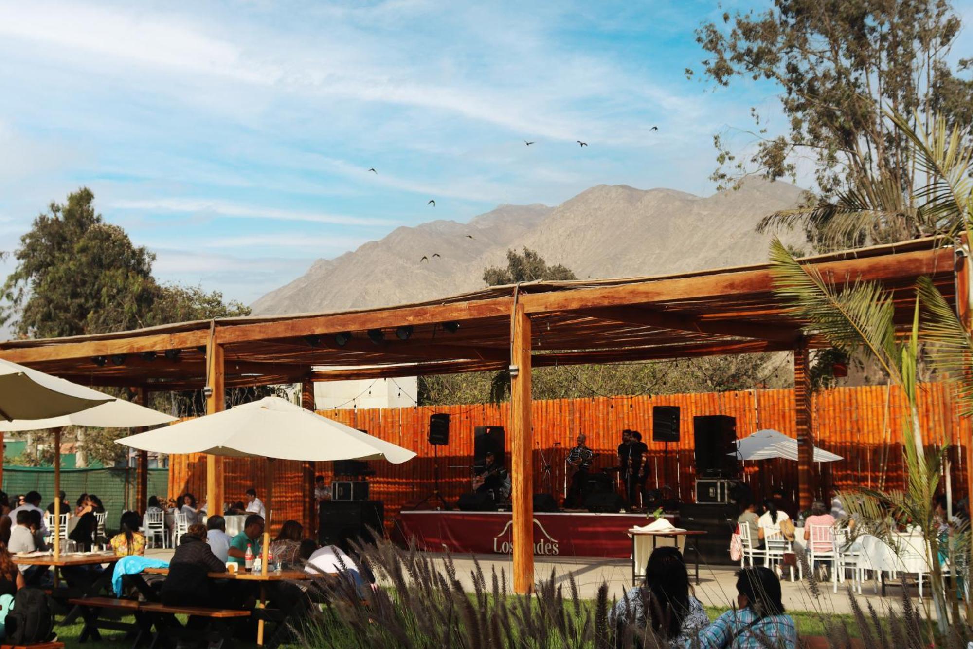 Los Andes - Restaurant & Bungalows Cieneguilla Exterior foto