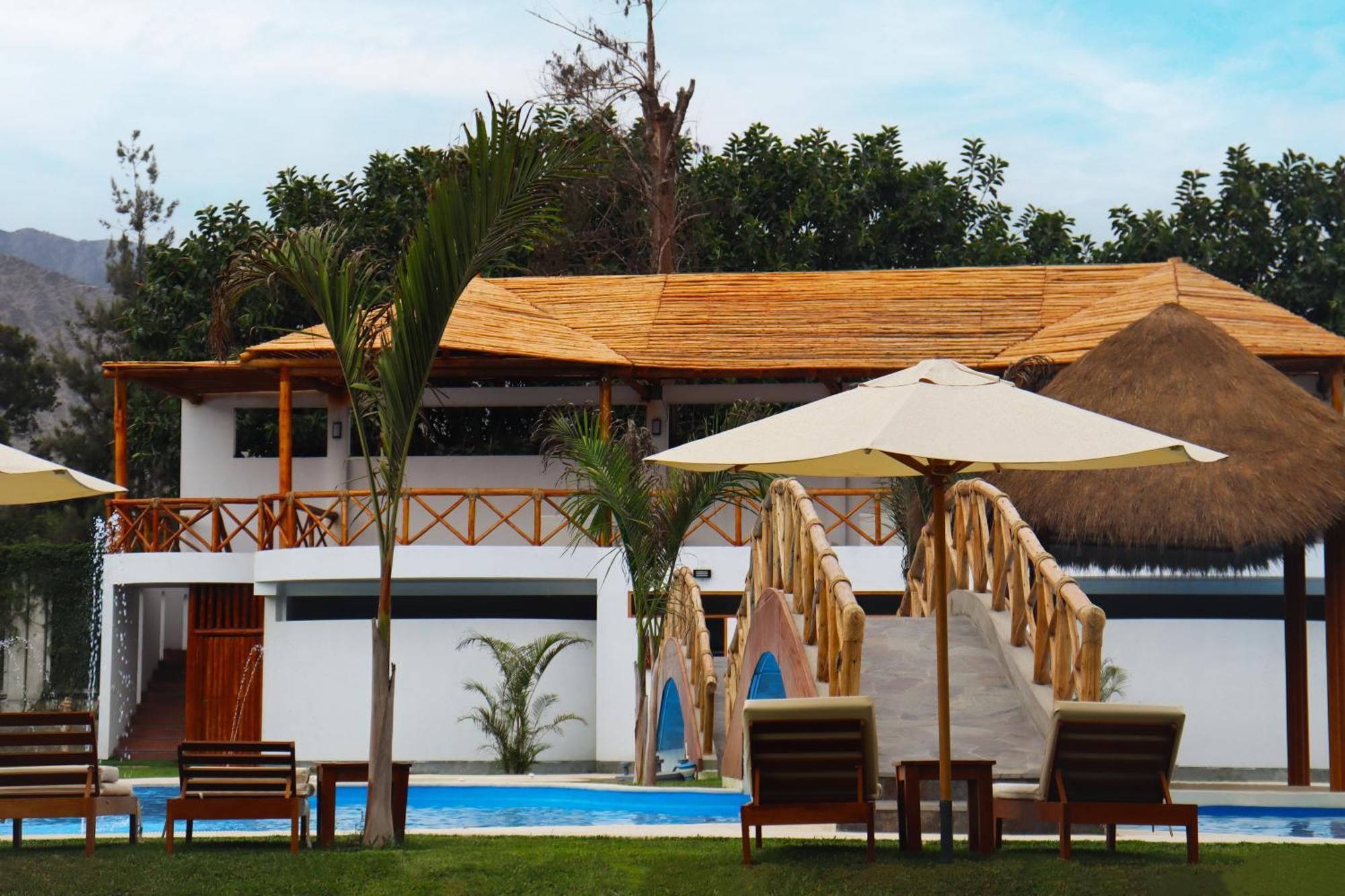 Los Andes - Restaurant & Bungalows Cieneguilla Exterior foto